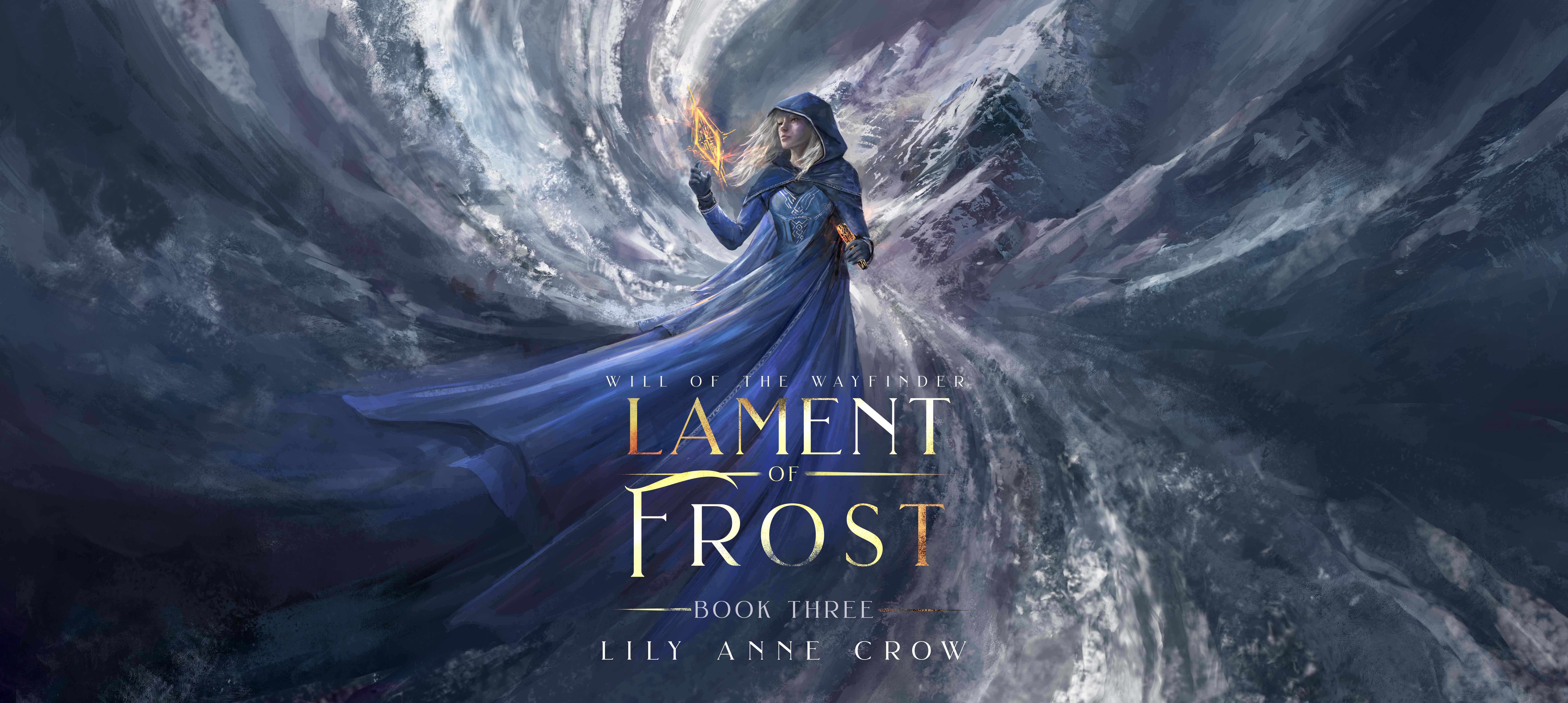 Full art of Lament of Frost, by Lily Anne Crow